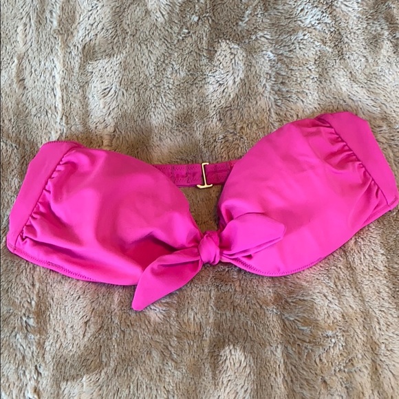 Victoria's Secret Other - Victoria’s Secret Pink Strapless Bathing Suit Top